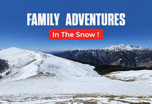 Family Adventures in The Snow!